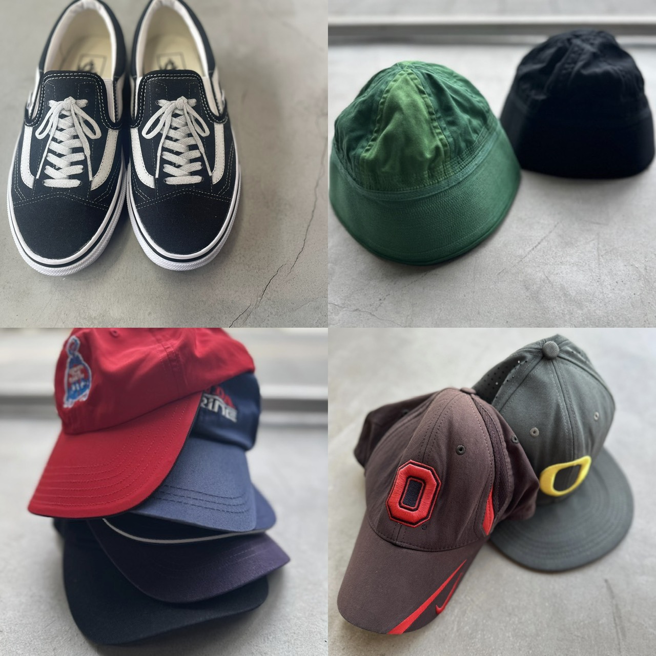 こだわりのスニーカーとアクセサリー